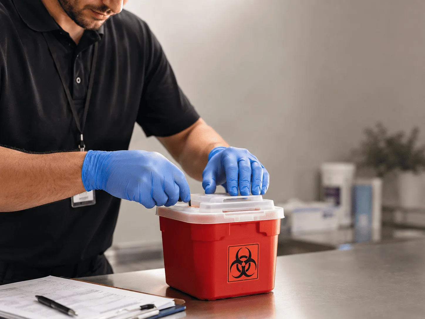 Why choose Sharps Waste Disposal in Deputy, IN